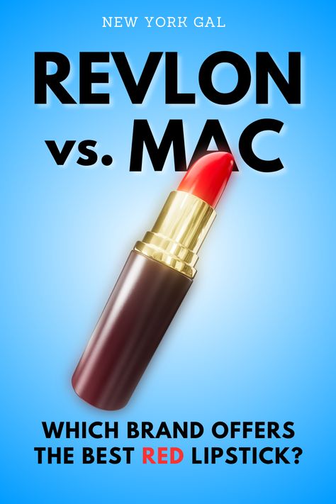 It's the ultimate showdown: which brand offers the best red lipstick? Read NYGAL's take on #Revlon vs. #Mac : who offers the best #redlipstick? #makeup #revlon #mac #redlipstick #redlips Revlon Red Lipstick, Natural Beauty Secrets, Best Red Lipstick, Beauty Games, Red Lipstick, Beauty Quotes, Revlon, Beauty Secrets, Red Lips