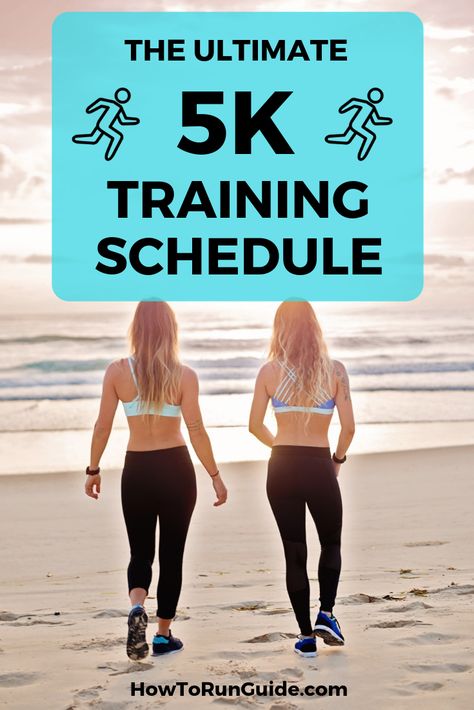 Whether it's your first 5K or you've taken some time off from running, this 5K training plan is right for you! Get into the groove of running and learn exactly how to train for an upcoming 5K. The perfect 5K plan for beginners - check it out to see if it's right for you! Running Plan For Beginners 5k, Beginner 5k Training Plan Start Running, Learn To Run 5k, Coach To 5k Training, 5 K Training Beginners, 5 K Training Plan, Train For 5k Beginner, Running A 5k For Beginners Training, How To Run 5k