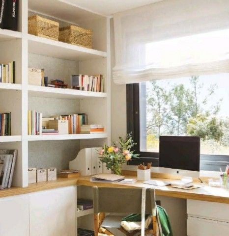 Desk Bookshelf Combo Office, Bookshelf Desk Combo, Desk Bookshelf Combo, Mobile Sala, Golf Office, Guest Bedroom/office, Home Library Rooms, Home Office Library, Desk Bookshelf