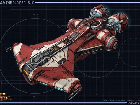 Star Wars Ships Design, Star Wars Spaceships, Star Wars The Old, Old Republic, Star Wars Models, Star Wars Characters Pictures, Star Wars Vehicles, Jedi Order, Star Wars Concept Art