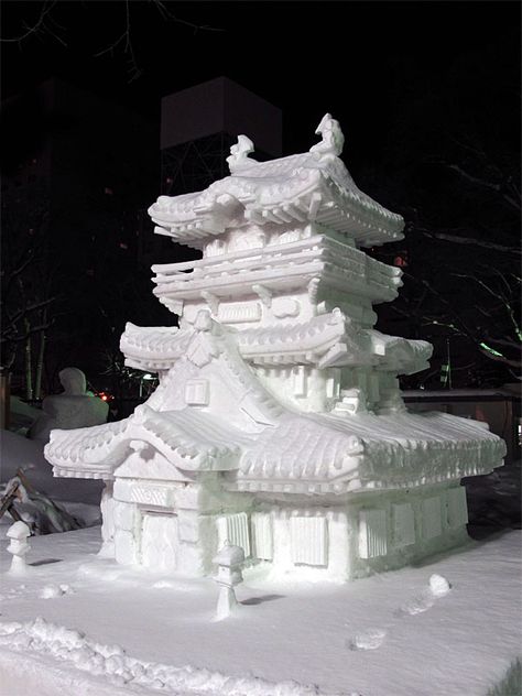 The Sapporo Snow Festival is a festival held annually in Sapporo, Japan, over seven days in February. Odori Park, Susukino, and Tsudome are the main sites of the festival. The 2017 Snow Festival dates are 6 to 12 February at the Odori and Suskino sites and 1 to 12 February at the Tsudome site. Sapporo Japan Snow Festival, Snow Festival Japan, Sapporo Snow Festival, Snow Festival, Sapporo Japan, Festival Dates, Days In February, Sapporo, Seven Days