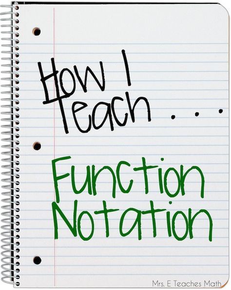 Function Notation, Analytic Geometry, Algebra Classroom, Teaching Algebra, School Algebra, Algebra Activities, 6 Class, Math Notebook, Middle School Writing