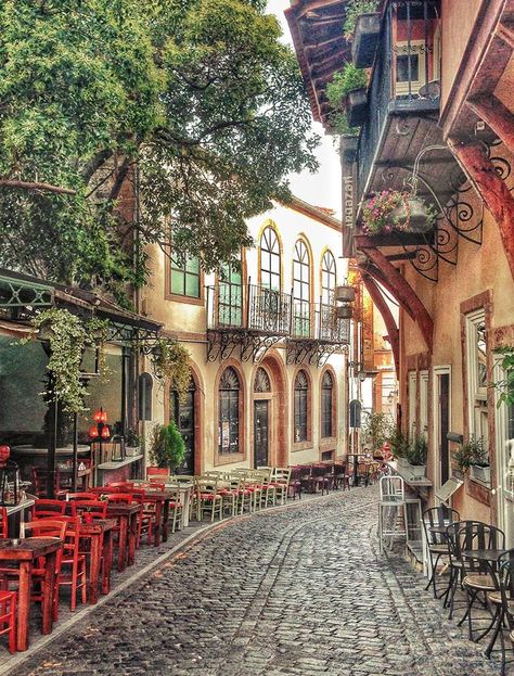 TRAVEL'IN GREECE | Lovely street in Xanthi, East Macedonia and Thrace, #Greece, #travelingreece Greece Islands, Visiting Greece, Greece Travel, Greek Islands, Places Around The World, Wonderful Places, Dream Vacations, Travel Dreams, Beautiful Landscapes