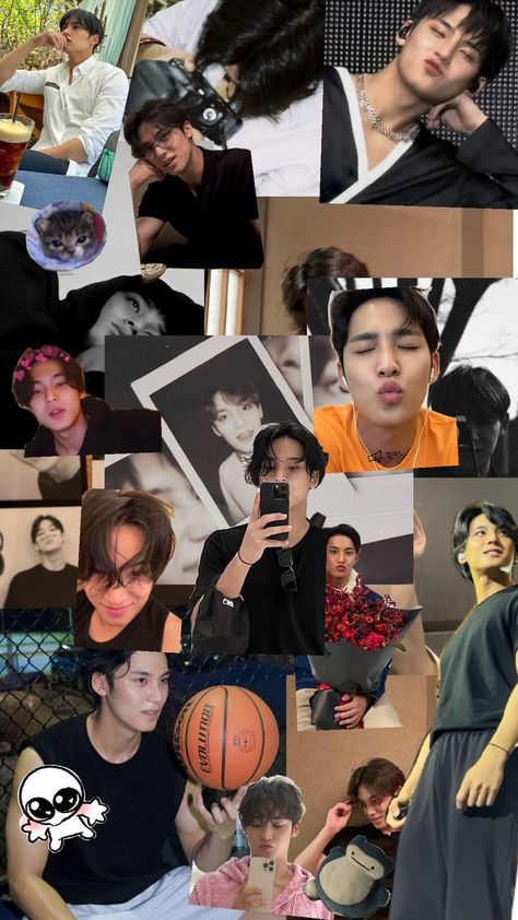 Mingyu Mingyu Collage, Mingyu Edit Wallpaper, Cha Eun Woo Collage Wallpaper, Mingyu Collage Wallpaper, Svt Collage Wallpaper, Jungkook Photo Collage Aesthetic, Seventeen Wallpapers, Seventeen, Collage