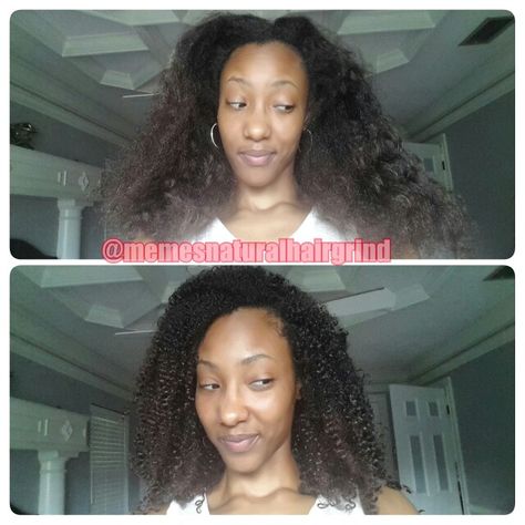 From stretched hair to curly. Shrinkage is real. Find me on Facebook & Instagram : Meme's Natural Hair Grind & YouTube : Meem2322 Stretched Hair, Hair Journey, Facebook Instagram, Natural Hair, Natural Hair Styles, Memes, Hair, Instagram