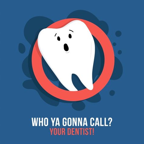 Dentaltown - Who ya gonna call? Your dentist! Orthodontic Humor, Dental Funny, Orthodontics Marketing, Dental Quotes, Dental Social Media, Dental Assisting, Dental Posts, Dental Jokes, Dental Shirts