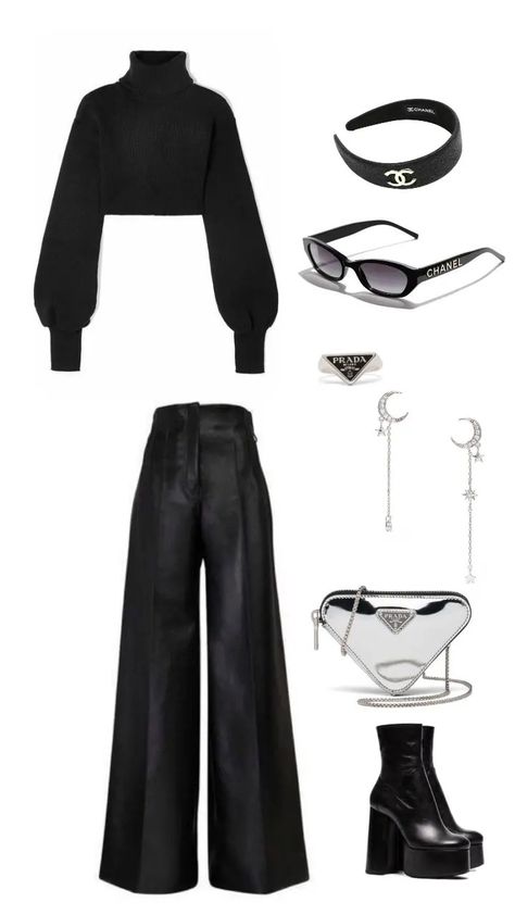 Feme Fatale Outfit Casual, Theatre Outfit, Style Korea, Classy Work Outfits, Looks Black, Mode Inspo, Ootd Outfit, Casual Style Outfits, Lookbook Outfits