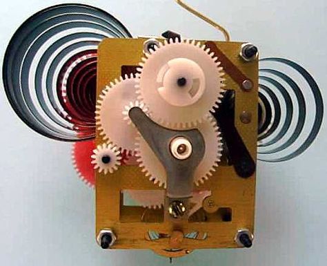 Inside a Wind-up Alarm Clock Inside A Clock, Security Cam, Burglar Alarm, Wireless Home Security, Wireless Home Security Systems, Wireless Security Cameras, Pendulum Clock, Security Cameras For Home, Stem Science