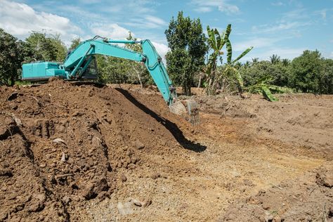 Many small things must be taken care of while constructing a fish pond in one’s backyard. Some of those particular things are discussed below. Digging A Pond, Pond Building, Front End Loader, Pond Construction, Farm Pond, Building A Pond, Backyard Pond, Ponds Backyard, A Pond