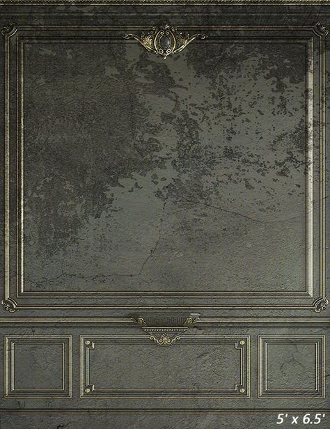 Vintage Classic Interior Wall Seamless Backdrop SBH0495 – Starbackdrop Gothic Interior Design Victorian, English Bedroom Classic, Green Panelling, Custom Backdrops, Victorian Wall, Living Room Decor Inspiration, Seamless Backdrop, Classic Wall, Old Wall