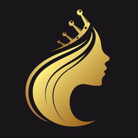 Face Logo Design, Women Face, Face Logo, Design Vector, Beauty Women, Png Images, Logo Design, Crown, Beauty