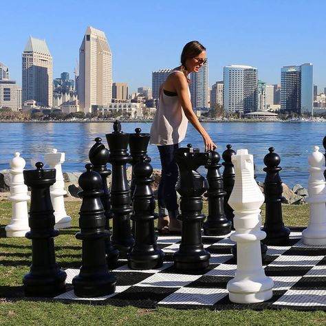 Harry Potter Giant, Blanket Storage Ideas, Outdoor Chess, Viking Chess, Giant Chess, Chess Master, Children Park, Chess Players, Camp Ideas