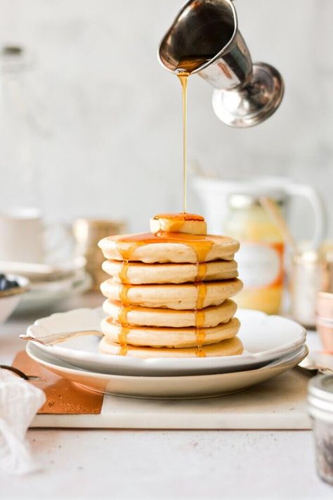 Classic Pancakes, Ricotta Pancakes Recipe, Lemon Ricotta Pancakes Recipe, Classic Pancake Recipe, Fluffy Pancake Recipe, Lemon Ricotta Pancakes, Ricotta Pancakes, Bisquick Recipes, Lemon Ricotta