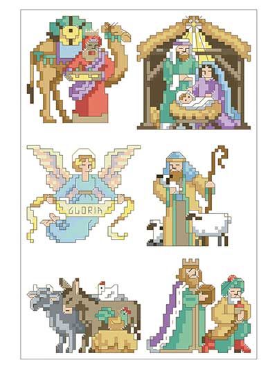 Related image Nativity Ornaments, Three Wise Men, Cross Stitch Patterns Christmas, Christmas Cross, Cross Stitch Chart, Homemade Christmas, Cross Stitch Kits, Counted Cross Stitch Patterns, Christmas Cross Stitch