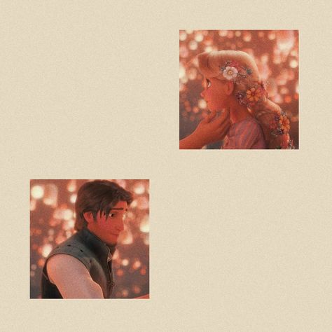 Twinning Pfp For Couples, Couple Animated Dpz, Cartoon Matching Pfp Couple Aesthetic, Profile Love Set, Rapunzel Matching Pfp, Tangled Matching Pfp, Matching Pfp Couple Disney, Sun Tangled, Christmas Profile Pictures