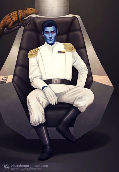 Thrawn Star Wars, Chiss Ascendancy, Thrawn Trilogy, Admiral Thrawn, Imperial Officer, Grand Admiral Thrawn, Cosplay Inspiration, Star Wars Empire, Star Wars Rpg