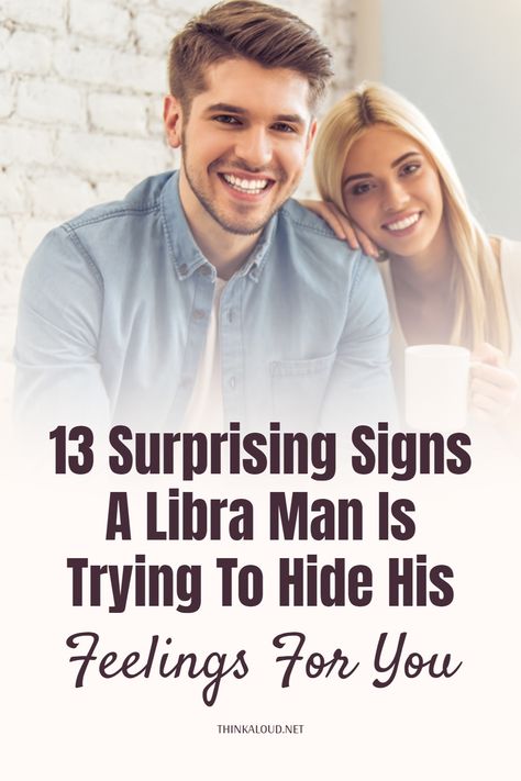 When you’re looking for signs a Libra man is trying to hide his feelings, you just end up confused. Air signs, like Libra, Aquarius, and Gemini, know how to navigate a conversation in a way where you’ll always question their intentions... #thinkaloud #pasts #properly #lovequotes #love #loveit #lovely #loveher #loveyou #loveyourself #lovehim #adorable #amor #life #bae #beautiful #couple #coupleblog #couplegoals #couples #cutecouple #cutelove #cuterelationship #feelings #forever Libra Boyfriend, Libra Men In Love Relationships, Libra Man Aquarius Woman, Libra Woman And Aquarius Man, Libra Male Traits, Libra Men In Bed, Aquarius And Gemini, Men In Love Signs, Libra Man In Love