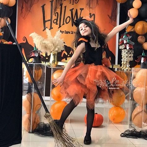 Excited to share the latest addition to my #etsy shop: Orange and Black Witch Halloween Costume, Orange witch dress for girl, Orange Halloween Costume #birthday #halloween #black #witchwarlock #orange #blackwitchdress #halloweentheme #blackwitchcostume #partywitchcostume https://etsy.me/2Xjw07v  #Regram via @B-2cgK-qVUr Orange Halloween Costume, Fancy Flower Girl Dresses, Black Witch Costume, Pebbles Costume, Witch Tutu, Witch Dress, Fancy Costumes, Witch Halloween Costume, Black Witch