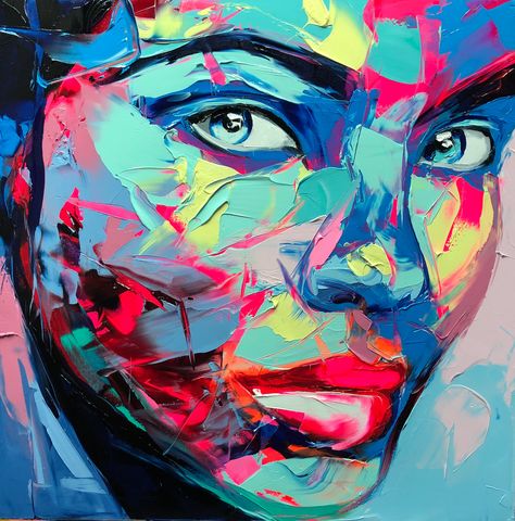 Francoise Nielly, Françoise Nielly, Personalized Art Gifts, Custom Portrait Painting, Personalized Art, Palette Knife Painting, Oil Painting Portrait, Painting Portrait, A Level Art