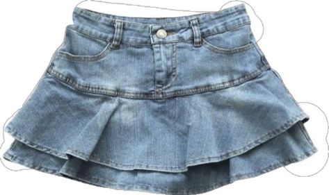 Bijoux Piercing Septum, Skirt Png, Y2k Denim Skirt, A Line Denim Skirt, Jean Mini Skirts, Denim Skirt Women, Club Style, Jeans Rock, Low Waist