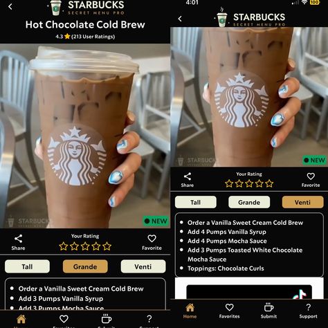 Hot Chocolate Cold Brew Starbucks, Chocolate Mocha Starbucks Drinks, Toasted White Chocolate Mocha, Starbucks Hot Chocolate, Starbucks Mocha, Starbucks Orders, White Chocolate Mocha, Chocolate Curls, How To Order Starbucks