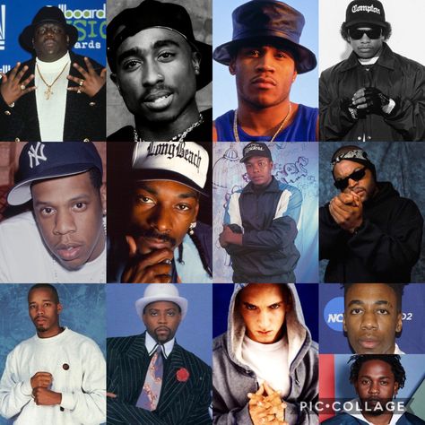 Biggie Smalls 2pac LL Cool J Eazy-E Jay-Z Snoop Dogg Dr. Dre Ice Cube Warren G Nate Dogg Eminem Dax And Kendrick Lamar Eminem Dr Dre, Nate Dogg, Warren G, Eazy E, Ll Cool J, Biggie Smalls, Cover Wallpaper, Kendrick Lamar, Dr Dre