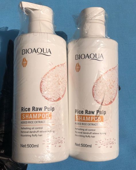 Bioaqua Rice Raw Pulp Shampoo Price: NGN 9,500 3pcs: NGN 8,900 each 12pcs: NGN 104,500 Benefits: 1. Nourishes and strengthens: Rice is rich in vitamins, minerals, and amino acids that can help nourish and strengthen your hair, promoting healthier and stronger strands. 2. Adds shine: Rice shampoo can help add a beautiful shine to your hair, making it look glossy and lustrous. 3. Improves hair elasticity: The nutrients in rice can help improve the elasticity of your hair, reducing breakag... Rice Shampoo, Sensitive Scalp, Hair Net, Lip Hair, Fluffy Hair, Dandruff, Oil Control Products, Amino Acids, Skincare Products