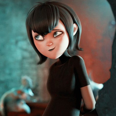 —;✧ — MAVIS DRACULA ICONS♡ Short Hair Characters Halloween, Mavis Dracula Icons, Hotel Transylvania Movie, Mavis Hotel Transylvania, Mavis Dracula, Short Dark Hair, Arte 8 Bits, Short Brown Hair, Hotel Transylvania