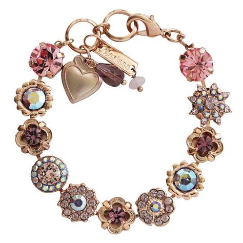 MARIANA JEWELRY Bracelets, Earrings, Necklaces - Authorized Retailer – Tagged "-- Pink" – Regencies Marianna Jewelry, Lois Hill Jewelry, Dramatic Necklace, Mariana Jewelry, Floral Mosaic, Pink Iridescent, Swarovski Crystal Bracelet, Flamingo Pink, Boho Style Jewelry