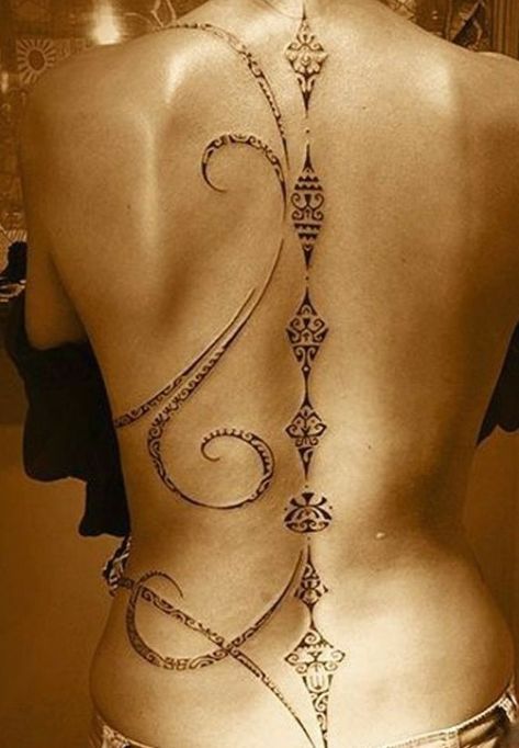 Spine Tattoo Ideas For Women, Acab Tattoo, Feminine Back Tattoos, Spine Tattoo Ideas, Spine Tattoos For Women, Pretty Tattoos For Women, Tattoos For Black Skin, Dope Tattoos For Women, Tattoo Ideas For Women