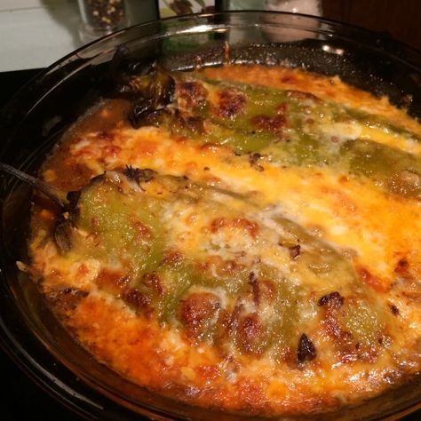 Baked Chili Rellanos Recipe for HCG Phase 3 Chili Rellanos, Chili Relleno Bake, Chili Relleno Recipe, Chili Rellenos Recipe, Stuffed Chili Relleno Recipe, Baked Chili, Rellenos Recipe, Chili Relleno, Authentic Mexican Recipes