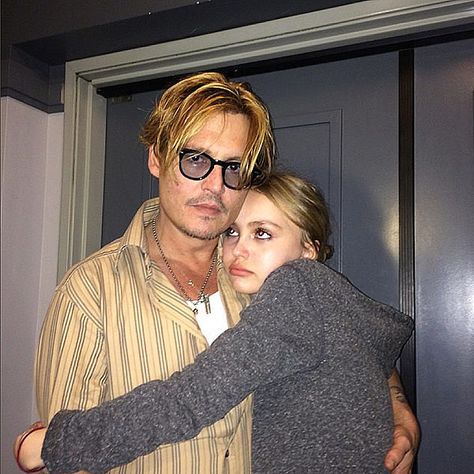 Johnny Depp Talks About His Daughter's Sexuality and other things 2015 | POPSUGAR Celebrity Lovely read needs a better up-to-date photo though. Jonny Depp And Lily Rose Depp, Lily Rose And Johnny Depp, Johnny Depp And Lily Rose, Johnny Depp Tattoos, Lily Depp, Famous People Celebrities, جوني ديب, Kaptan Jack Sparrow, Rose Depp