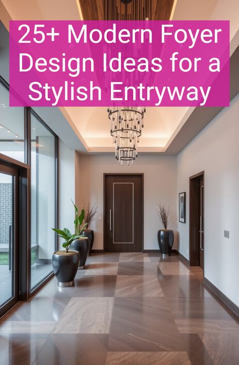 25+ Modern Foyer Design Ideas for a Stylish Entryway Art Gallery Entrance Design, Entry Way Design Modern, Scandinavian Foyer Design, Modern Entrance Foyer Design Luxury, Contemporary Entrance Foyer Design, Lobby Interior Design Entrance, Big Entryway Ideas, Open Foyer Ideas Entryway, Foyer Design Luxury