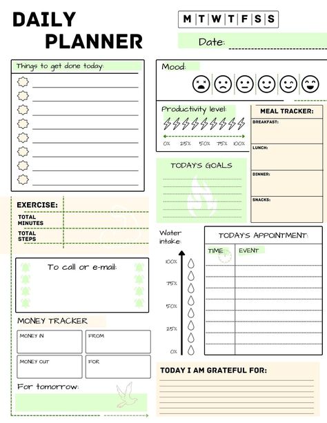 Minimalist Daily Productivity Planner

A simple and effective way to stay organized and productive. This printable planner includes a to-do list, daily schedule, and habit tracker. It's perfect for busy people who want to get more done each day.

Download your copy Daily Productivity Planner, Book Infographic, Daily Schedule Printable, Shopping List Template, Weekly Tasks, Daily Planner Printables Free, Staff Appreciation Gifts, Daily Schedule Planner, Monthly Planner Template