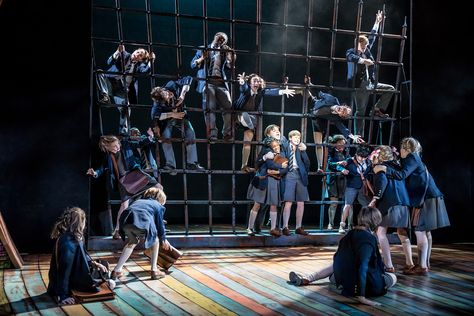 Chokey Matilda The Musical, Matilda Set Ideas, Matilda Musical Set, Matilda Set Design, Storywalk Ideas, Matilda Core, Matilda Jr, Matilda Broadway, Matilda Musical