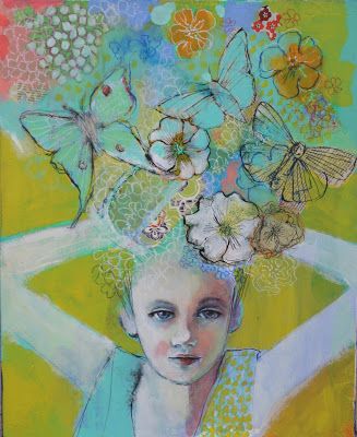 Butterfly Hat, Figurative Kunst, Studio Creative, Z Arts, Art And Illustration, The Butterfly, Figurative Art, Portrait Art, Painting Inspiration