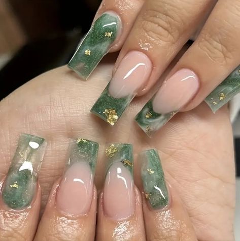 24 Reusable Press On Nails Reusable Color May Vary Due To Lighting Size One Size Condition New Reusable Comes With Mini Nail File And Glue Adhesive Strips Quince Nails, Jade Nails, Square Nail Designs, Prom Nails, Stick On Nails, Luxury Nails, Square Nails, Gold Nails, Long Acrylic Nails