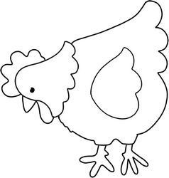 Chicken Quilt Patterns Free, Applique Quilt Patterns Free Templates, Chicken Quilt Block Pattern Free, Chicken Quilt Block Pattern, Fence And Flowers, Chicken Outline, Chicken Applique, Chicken Quilts, Black And White Chickens