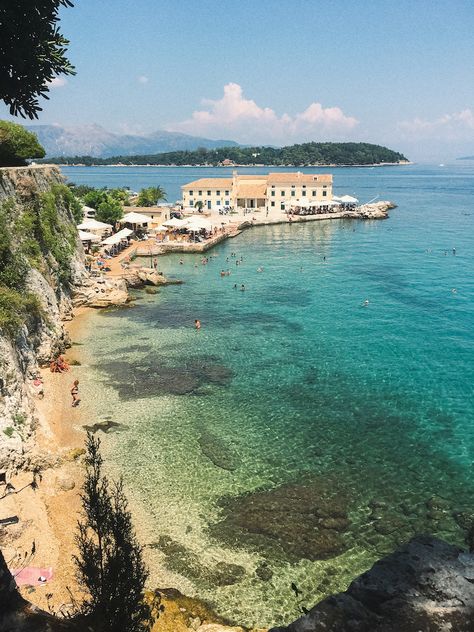 Top 15 beaches in Corfu, Greece | The Beach Muse Corfu Town, Corfu Greece, Corfu, Significant Other, Simple Way, Muse, Natural Beauty, Greece, The Beach