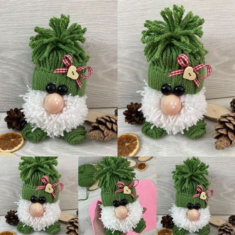 120K views · 1.7K reactions | Tutorial gnomo gigante con ponpon | ciao! i nostri tutorial sono davvero facili e di grande effetto! buona serata ! | By Infinite Idee | Facebook Christmas Pom Pom Crafts, Christmas Pom Pom, Handmade Christmas Crafts, Noel Diy, Pom Pom Crafts, Holiday Crafts Christmas, Christmas Ornaments Homemade, Christmas Ornament Crafts, Christmas Crafts Decorations