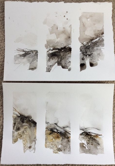 Inspired by the landscape...mark making with ink & watercolour pigment sticks Mark Making Landscape, Mark Making With Ink, Gcse Art Landscapes, Ink Mark Making, Watercolour Mark Making, Abstract Ink Painting, Watercolor Mark Making, Abstract Mark Making, Abstract Ink Art