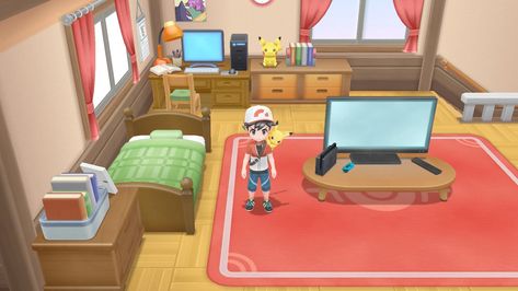 Pokémon Let's Go, Pikachu & Let's Go, Eevee - Pre-Release Screenshots Pokémon Games, Gym Badges, City Gym, Water Type Pokemon, Game Place, Classic Rpg, Pokemon Gym, Pokemon Game, Wild Pokemon