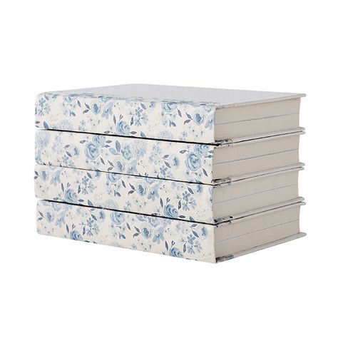 Hand-bound in our custom CW pattern, Highland Floral to perfectly complement our pillow collections. This decorative set of four books makes it easy to fill your shelves with chic style. Please allow 2-3 business days for order processing and 7-8 weeks for shipping. All sales final. Coastal Flowers Decor, Blue Floral Room Aesthetic, Decor Books, Decorative Books, Light Blue Room Decor, Blue Loveshackfancy Room, Coastal Grandmother Books, Coastal Granddaughter Throw Blanket, Blue Floral Throw Blanket