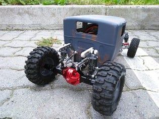 Diy Rc Cars, Rat Rod Pickup, Rat Rod Truck, Black Road, Rat Rod Trucks, Rc Rock Crawler, Rc Vehicles, Rc Cars And Trucks, Rc Drift