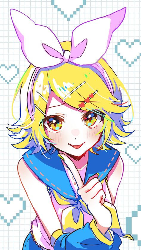 Miku Hatsune Chibi, Different Drawing Styles, Kagamine Rin And Len, Really Cool Drawings, Vocaloid Characters, Kagamine Rin, Anime Poses Reference, Sketchbook Art Inspiration, Anime Poses