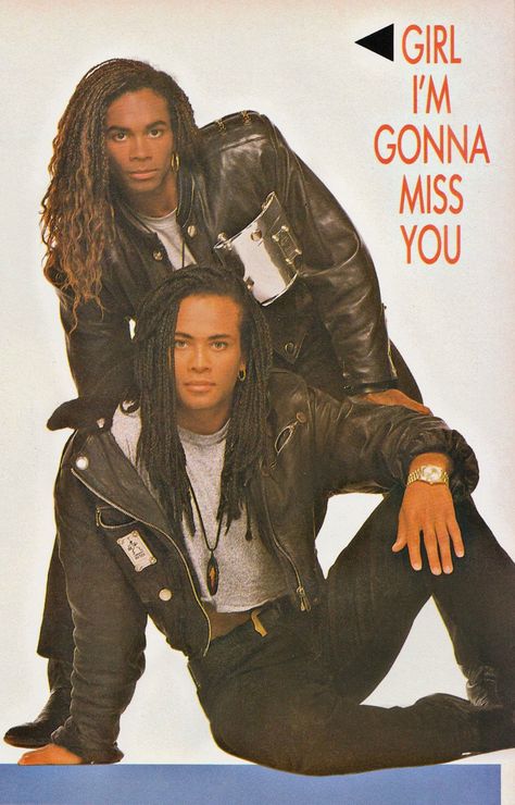 90s Music Artists, Milli Vanilli, Disney Animated Movies, Retro Baby, 90s Music, 80s Music, Black Music, Afro Punk, 1980s Fashion