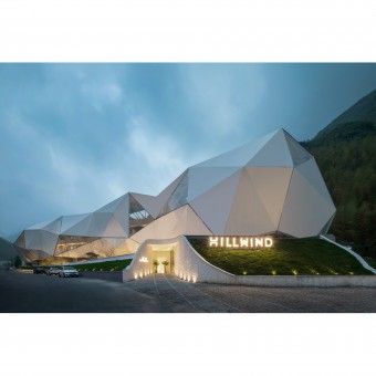 Hill Wind Hotel Gallery Design, Cultural Center, Structure Design, Design Competitions, Concept Architecture, Beautiful Places To Travel, Home Photo, Exhibition Design, Design Awards