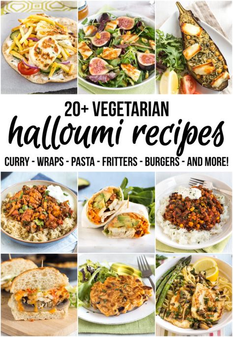 Vegetarian Halloumi Recipes, Halloumi Lunch Ideas, Haloumi Wrap Recipes, Easy Halloumi Recipes, Recipes With Halloumi Cheese, Halloumi Wraps Recipes, Recipe With Halloumi, Halloumi Recipes Dinner, Vegetarian Full English Breakfast