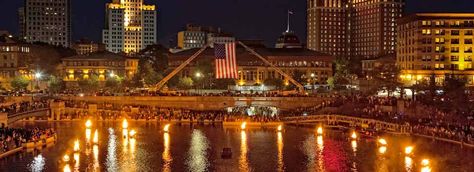 Providence, R.I. Water Fire Waterfire Providence, Providence Rhode Island, Event Activities, Community Engagement, The Urban, Rhode Island, App Store, Paris Skyline, New England