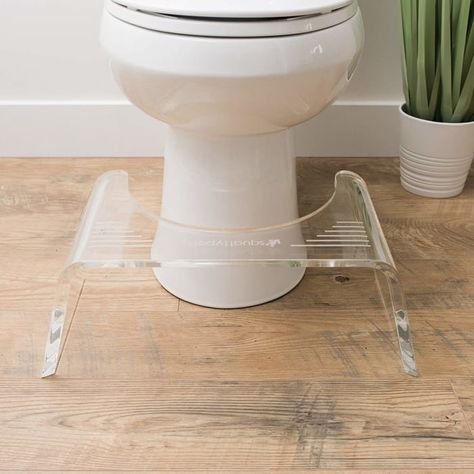 Traditional Bathroom Decor, Acrylic Bathroom, Squatty Potty, Toilet Stool, Bathroom Stool, Kids Stool, Foot Stool, Bathroom Toilet, Guest Bath